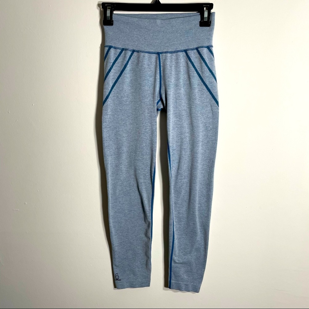 Phat Buddha Blue Seamless Leggings